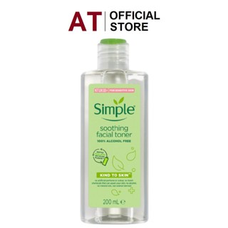 Nước Hoa Hồng Simple Kind To Skin Soothing Facial Toner 200ml