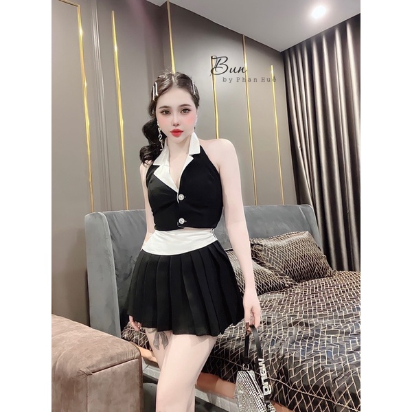 Set áo váy sexy đi phố