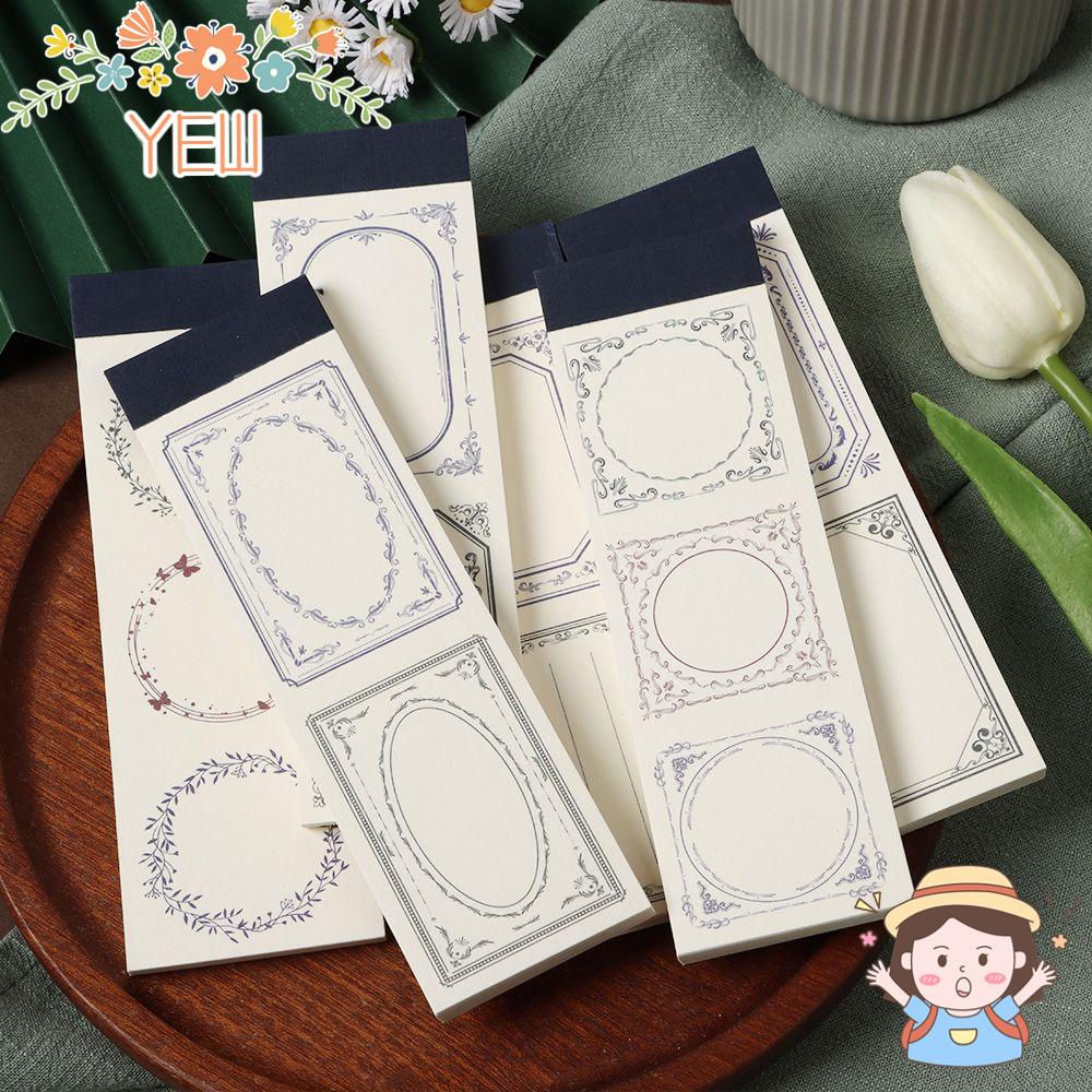 Set 50 Thẻ Giấy Thủ Công DIY Phong Cách Cổ Điển Đa Ứng Dụng