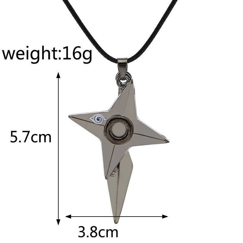 Dây Chuyền Mặt Nhân Vật Shuriken Kuno Trong Phim Hoạt Hình Naruto