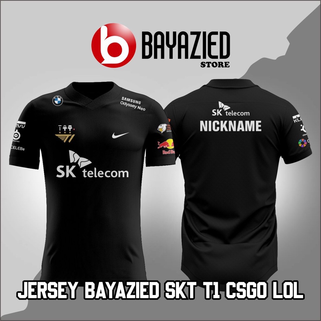 Skt T1 JERSEY Mới Trò Chơi LOL DOTA 2022