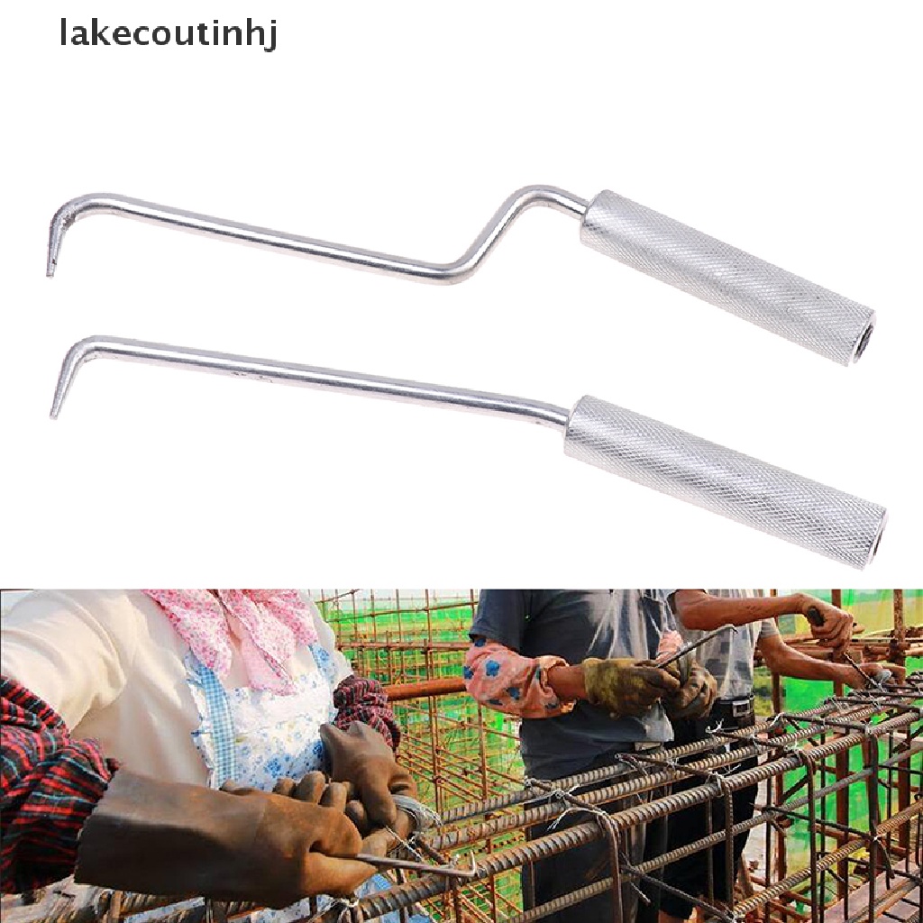 Lakecou Dụng Cụ Buộc Dây Cáp Xoắn Bằng Thép Cầm Tay Có Móc