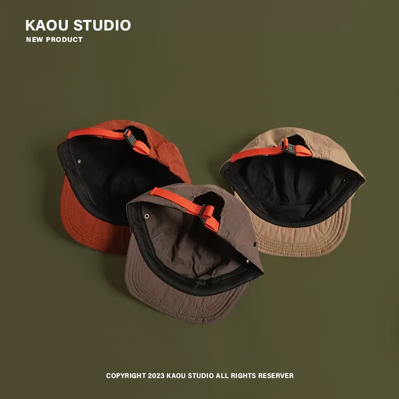 Mũ Lưỡi Trai Vành Phẳng Nhanh Khô Thời Trang Mùa Hè Phong Cách Vintage Nhật Bản Dành Cho Nữ