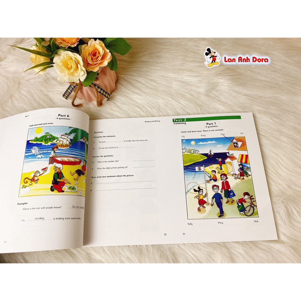 Cuốn Cambridge Mover 1234 - gộp