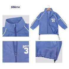 DB1204 Bộ thể thao dài tay Dokma cho bé từ 4-7y