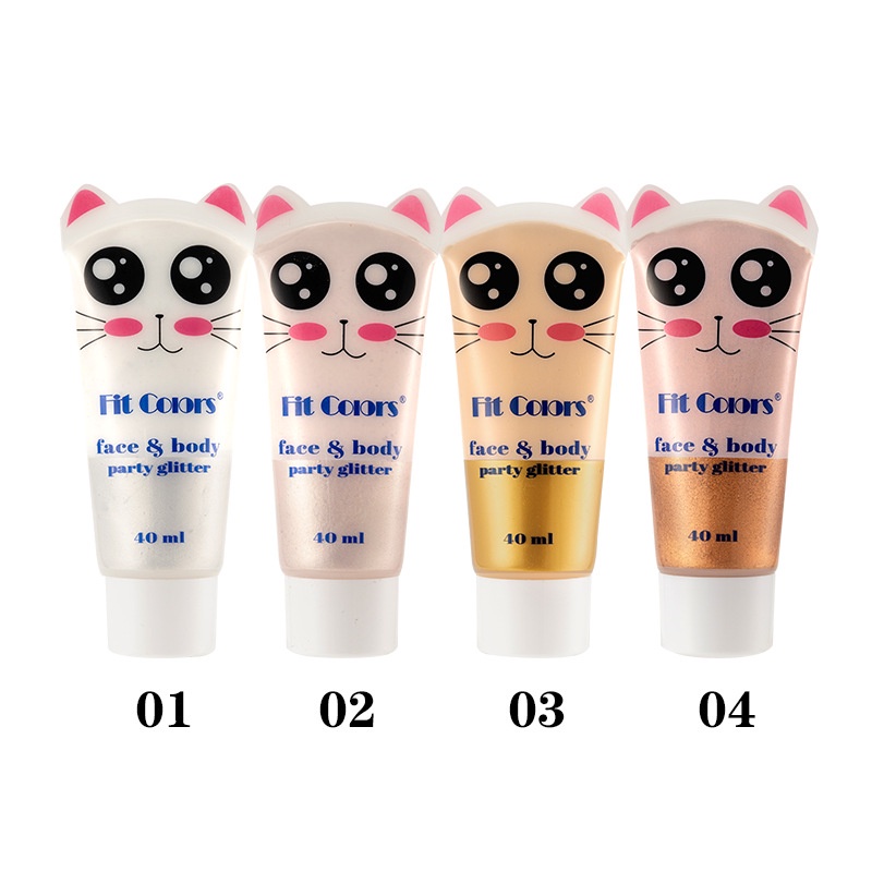 Phấn Bắt Sáng Dạng Lỏng Ánh Kim Tuyến Lấp Lánh Cho Mặt Và Cơ Thể