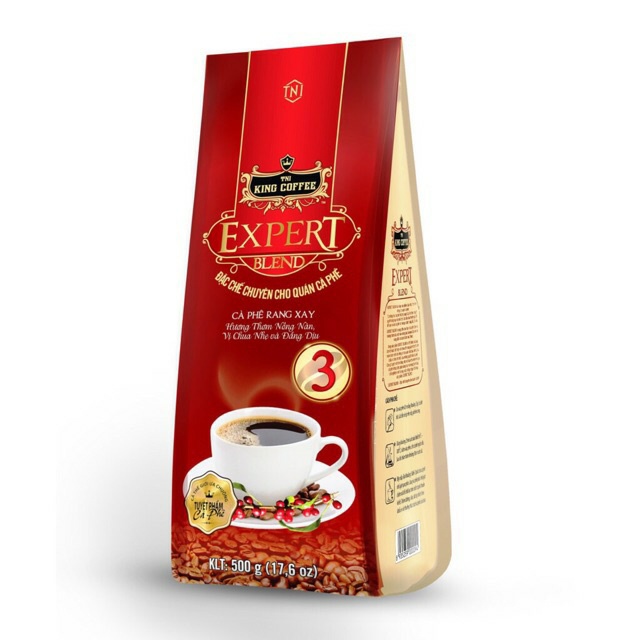 Cà Phê Rang Xay Expert Blend 1 -2 -3  KING COFFEE