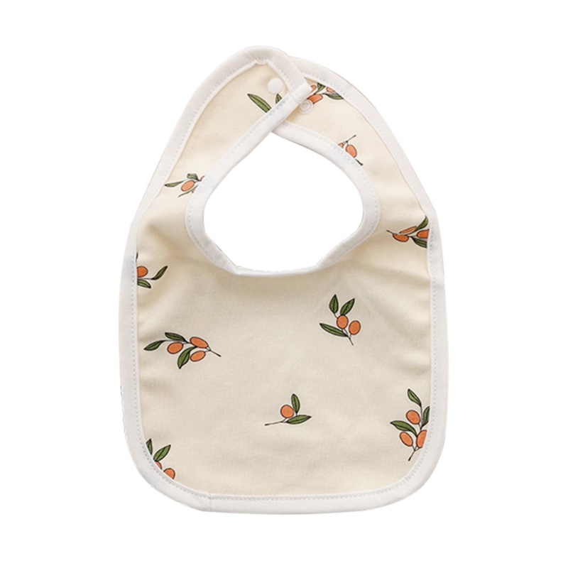 Yếm Ăn Bằng Vải Mềm Mại Thấm Hút Tốt Cho Bé Sơ Sinh