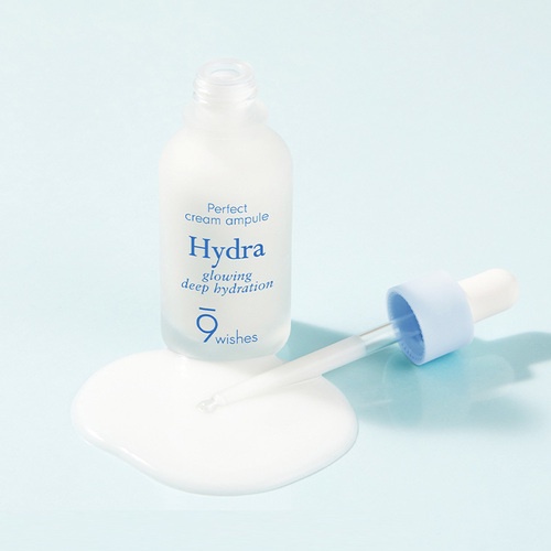 9wishes Hydra Cream Ampoule 30mL + 30mL k beauty korean skin care essence