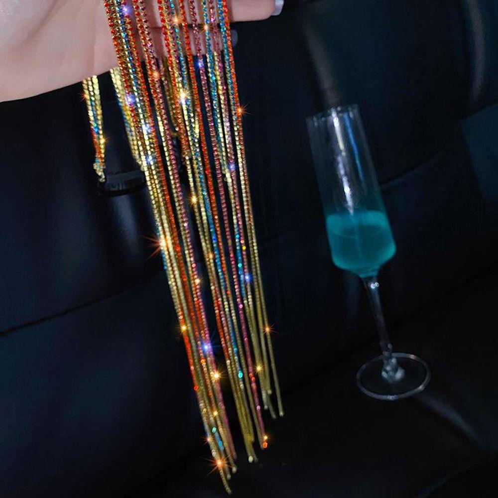 ANEMONE Kẹp Tóc Đính Pha Lê Nhiều Lớp Phong Cách Vintage Hàn Quốc Mới