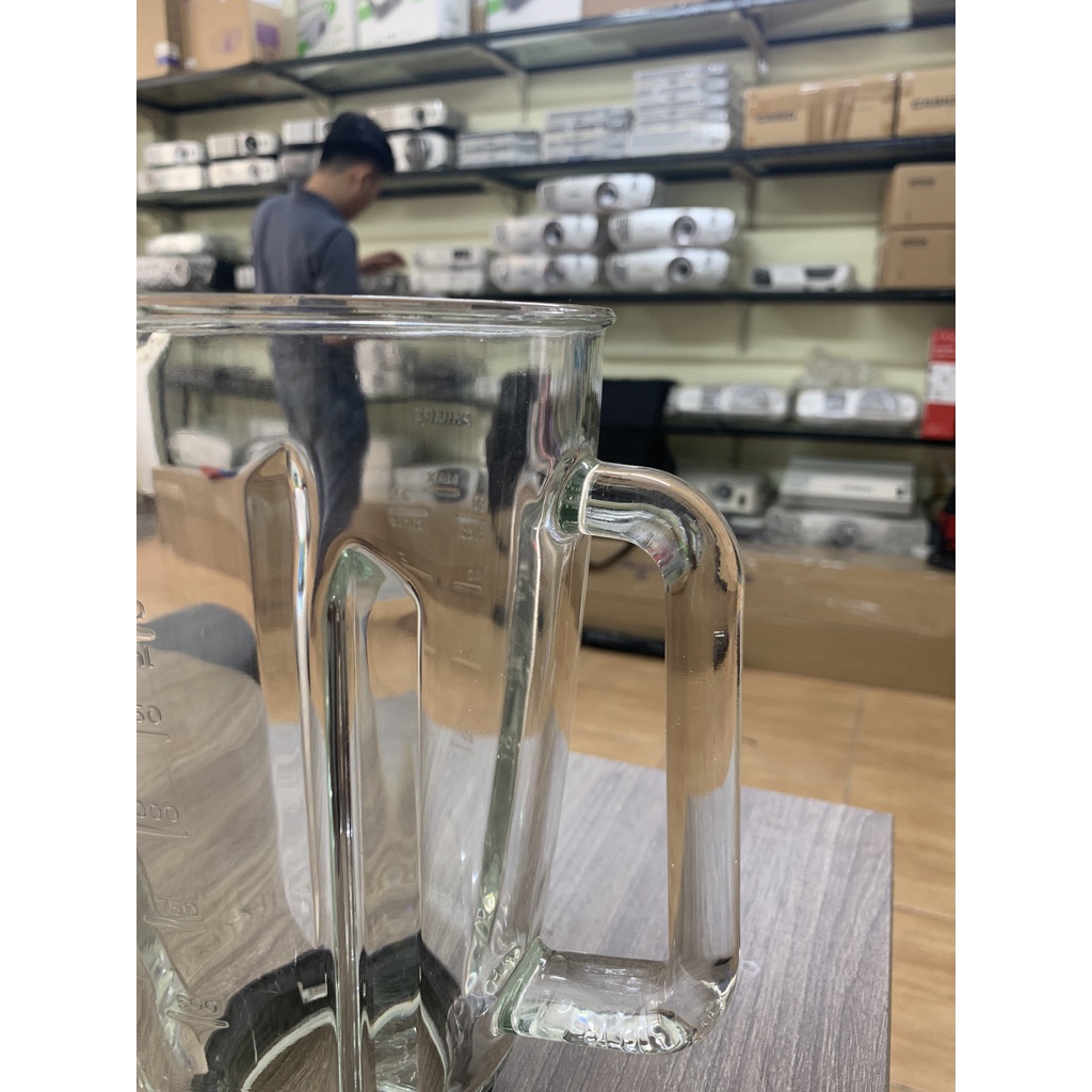 Ly Thủy Tinh Máy Xay Sinh Tố Philips HR3573/90