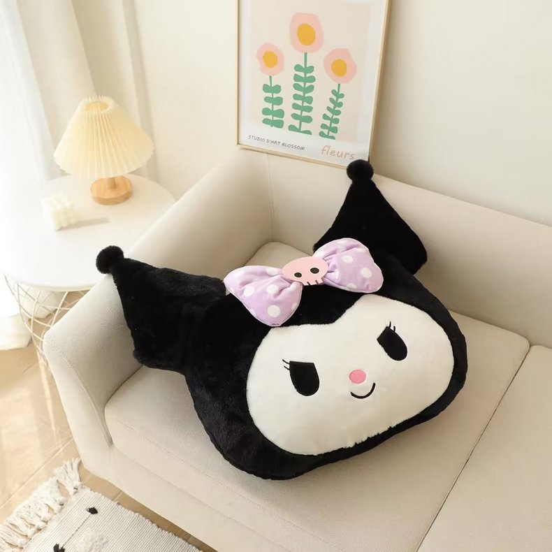SANRIO Gối Ôm Mềm Mại Hình Cinnamoroll Kuromi Dễ Thương Cho Bé