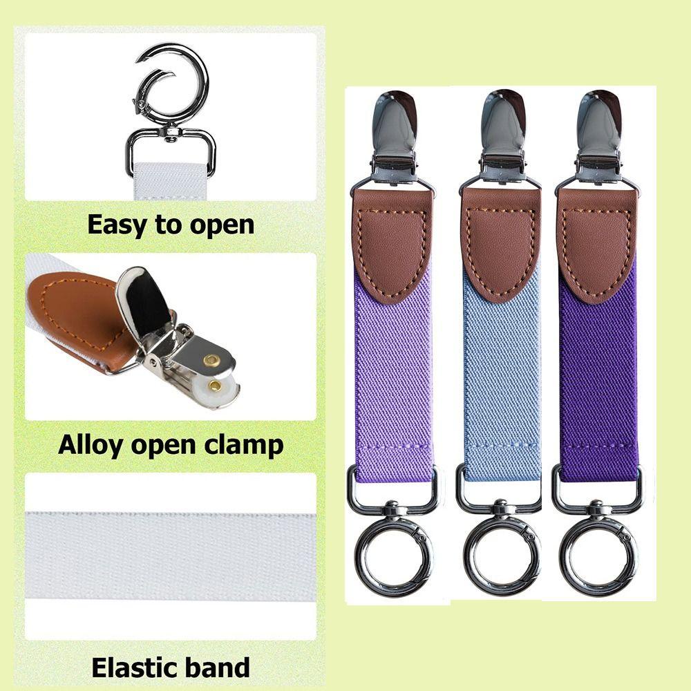 Dây Đai Kẹp Nón Hành Lý / Nón / Đồ Dùng Bằng Da Co Giãn Đa Năng Tiện Dụng Mang Theo Du Lịch / Leo Núi