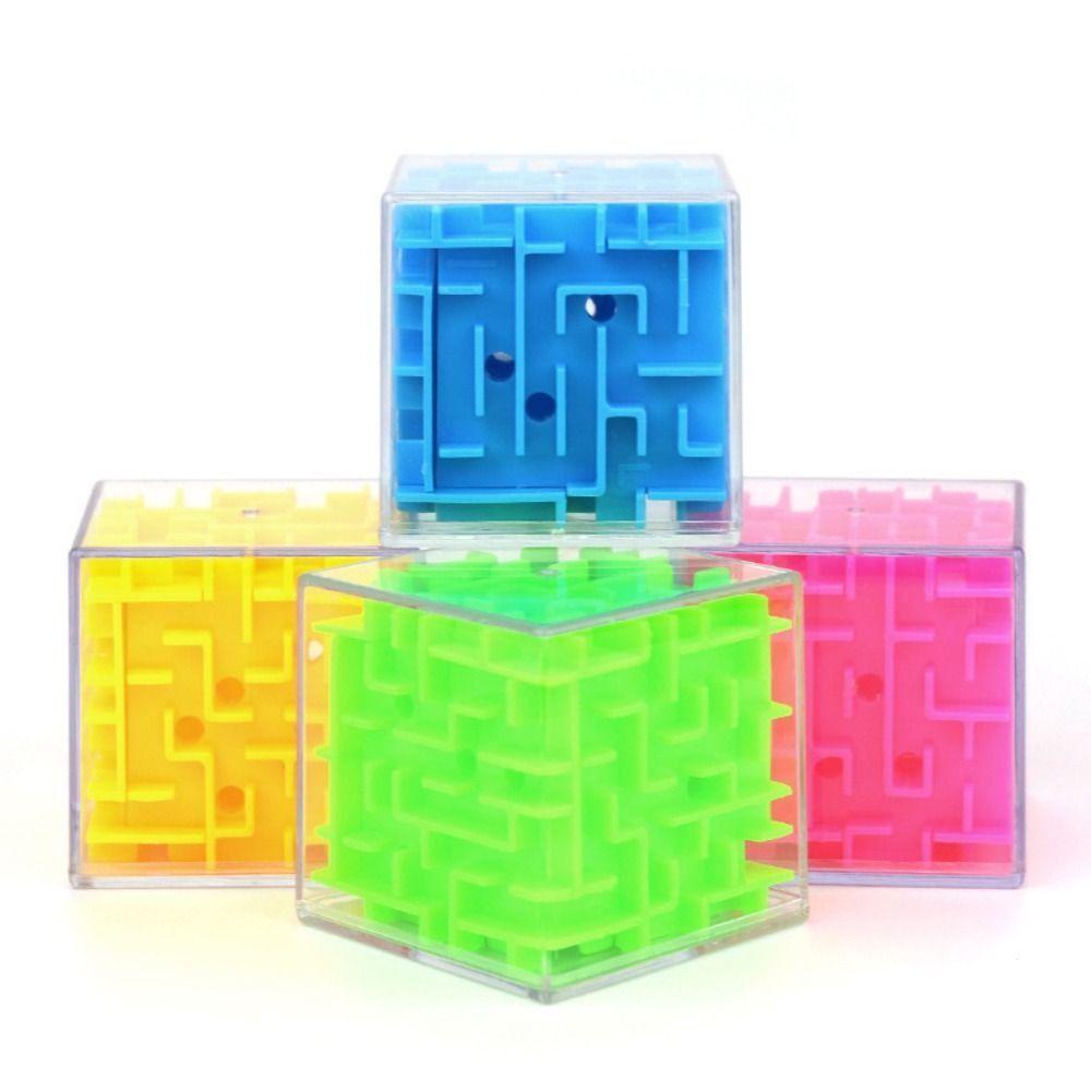 Đồ Chơi Khối Lập Phương Bi Dẫn Mê Cung 3D Giúp Giảm Căng Thẳng