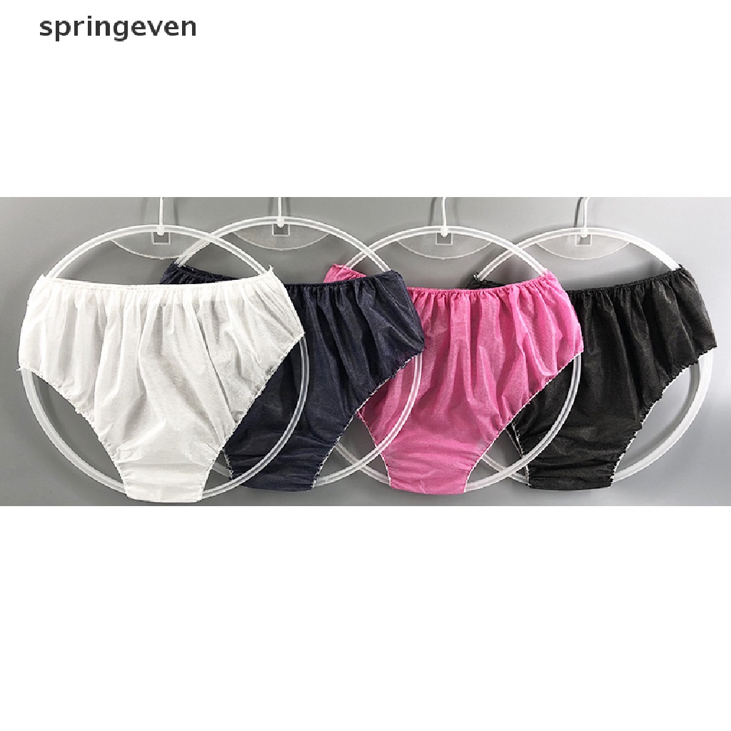 Set 10 Quần Lót Cotton Không Dệt Dùng Một Lần Cho Phụ Nữ Sau Sinh