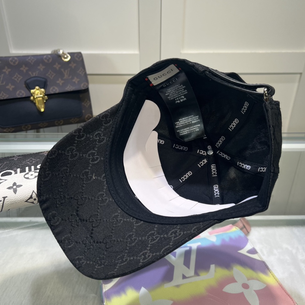 Mũ Lưỡi Trai Thêu Logo GG X TNF 23ss Sang Trọng