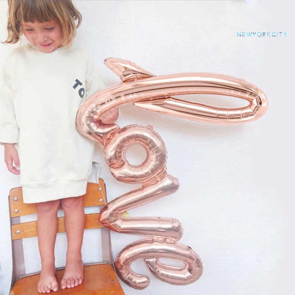 1 Set Bong Bóng Hình Trái Tim Trang Trí Tiệc