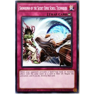 [Thẻ Yugioh] Showdown of the Secret Sense Scroll Techniques |EN| Common