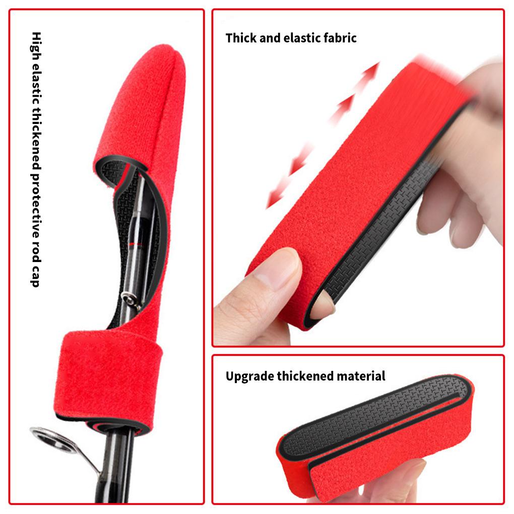 [MAPD] Vỏ Bọc Bảo Vệ Cần Câu Cá Có Độ Co Giãn Cao Dày Dặn Có Vòng Hướng Dẫn Bảo Vệ