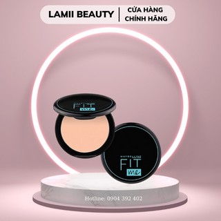 Phấn nén mịn lì kiềm dầu 12h maybelline fit me matte+ poreless powder 12h oil control spf 28 pa+++ - lamii beauty