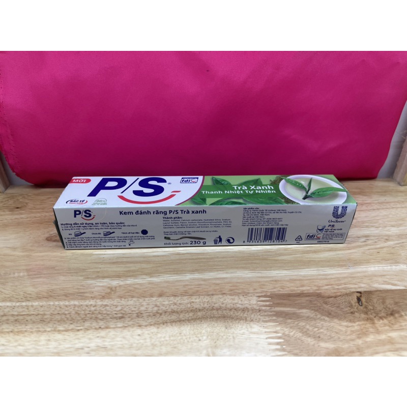 Kem đánh răng P/S Trà Xanh 180g