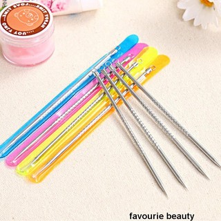 🔥Cây nặn mụn 2 đầu - que nặn mụn cao cấp inox
