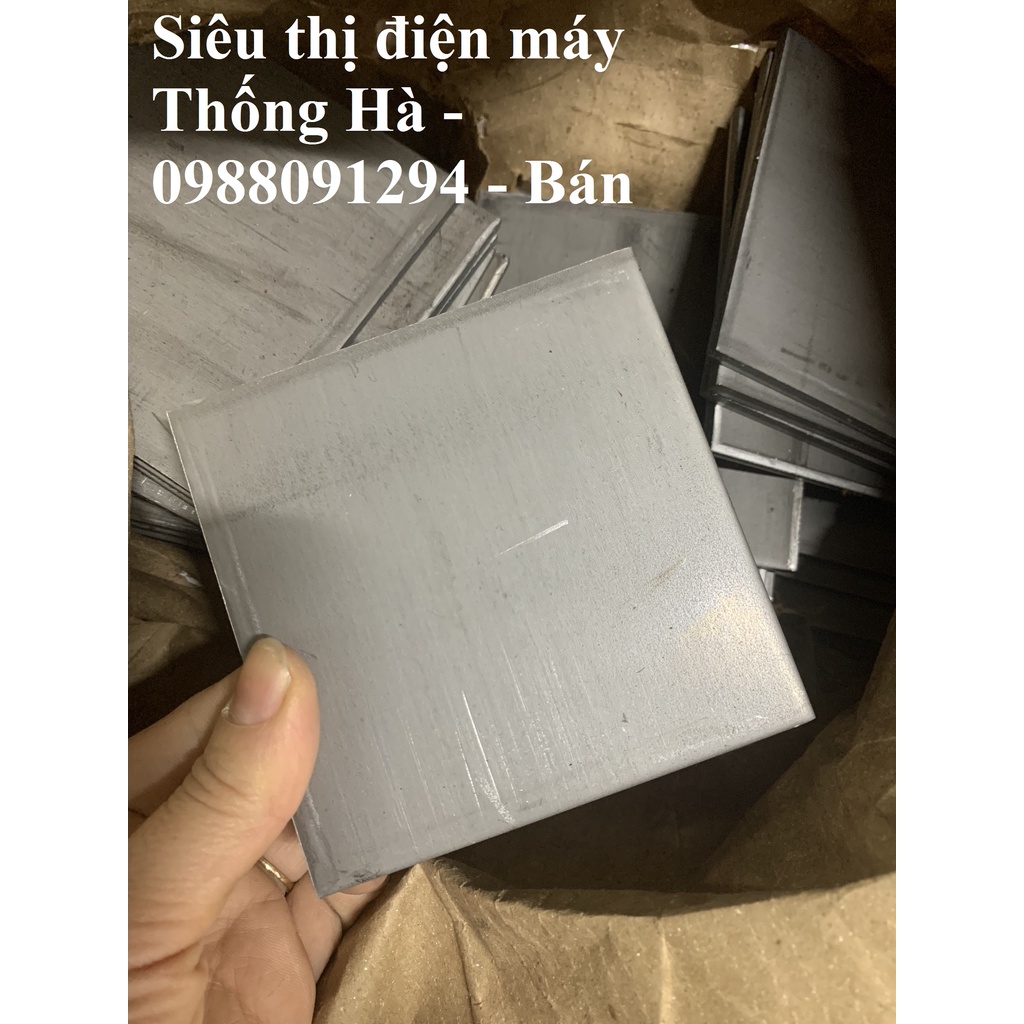 Bản mã 25x25. Bản mã thép vuông 25x25x5  có lỗ và không lỗ