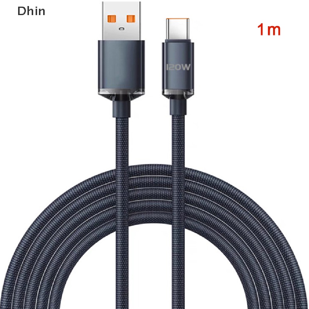 Dây Cáp Sạc Nhanh USB Type C 6A 120W Chất Lượng Cao