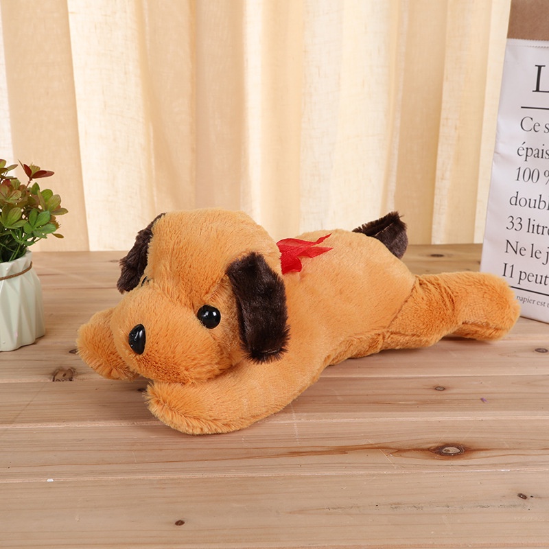 Thú Nhồi Bông Hình Chú Chó Nhiều Màu Sắc Có Đèn LED Dễ Thương 50cm