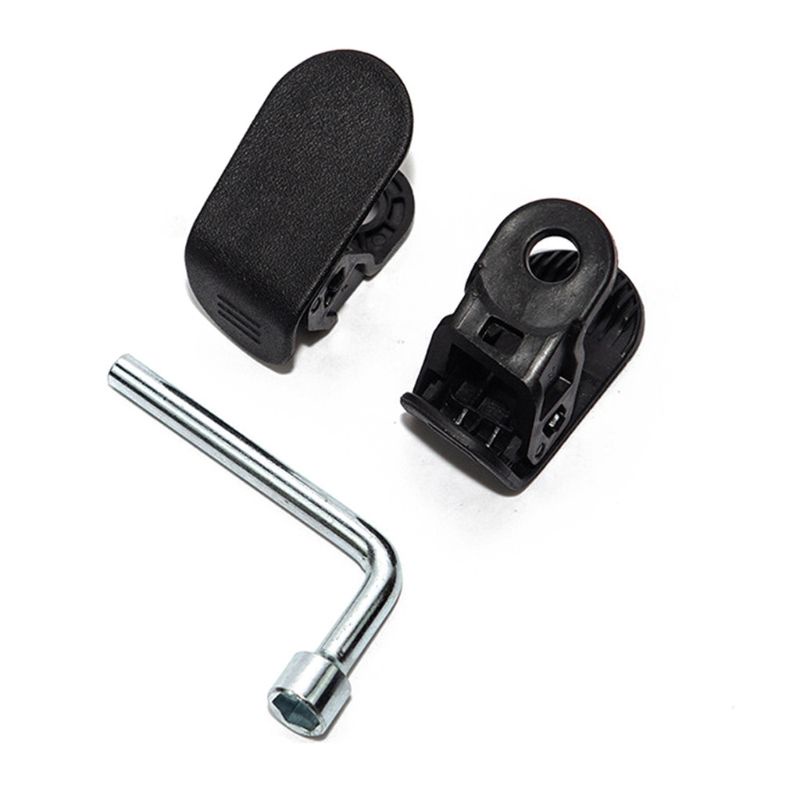 Móc Đen ABS Treo Đồ Gắn Phía Trước Xe Hơi Model 3
