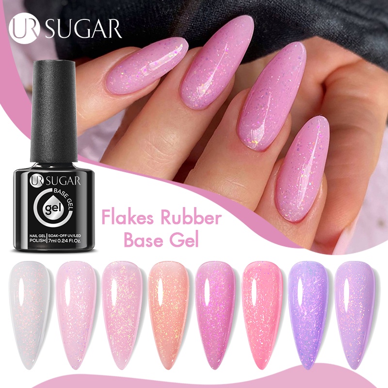 Lọ sơn móng tay UR SUGAR 7ml có màu đèn LED UV thời trang thu đông