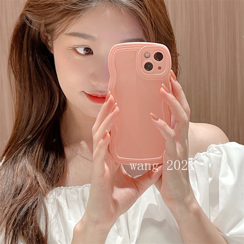 Ốp Điện Thoại Silicone Dẻo Màu Trơn Họa Tiết Sóng Biển Đơn Giản Chất Lượng Cao Cho OPPO Reno8 T 8T Reno 8 T A78 5G