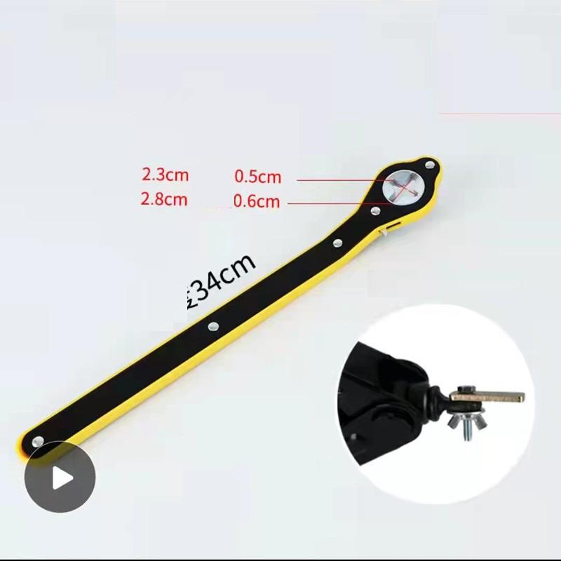 Cơ lê quay kích xe oto, cờ lê xoay 360 độ