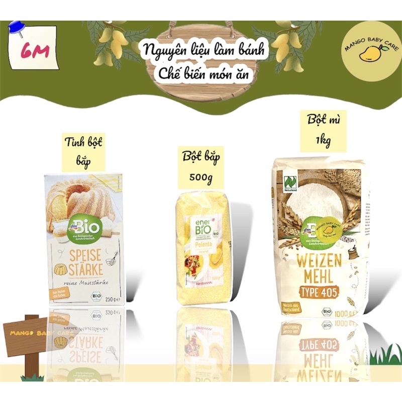 Nguyên liệu làm bánh/chế biến món ăn