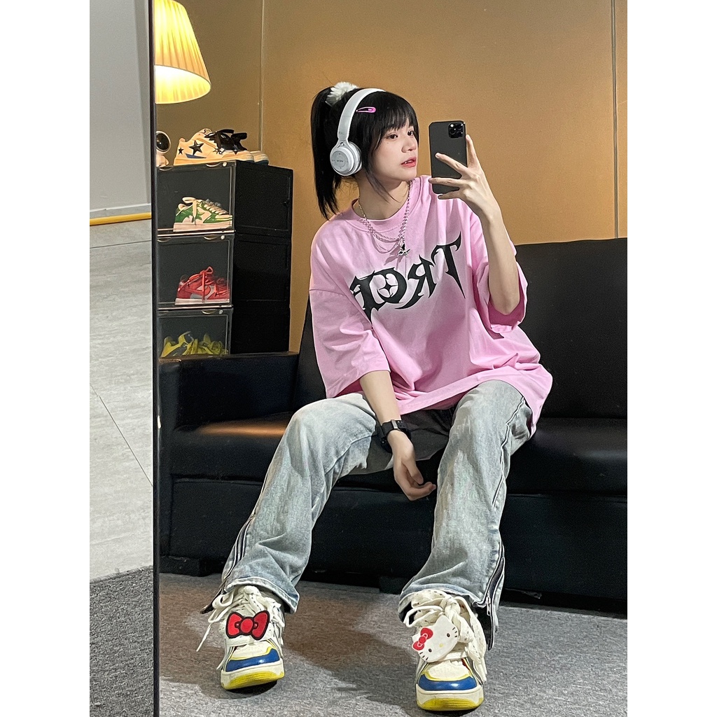 Áo thun NRVP 100% cotton tay ngắn plus size