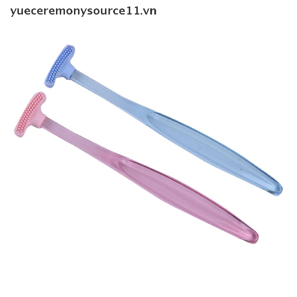 Bàn Chải Silicon Mềm Làm Sạch Lưỡi Răng Miệng.