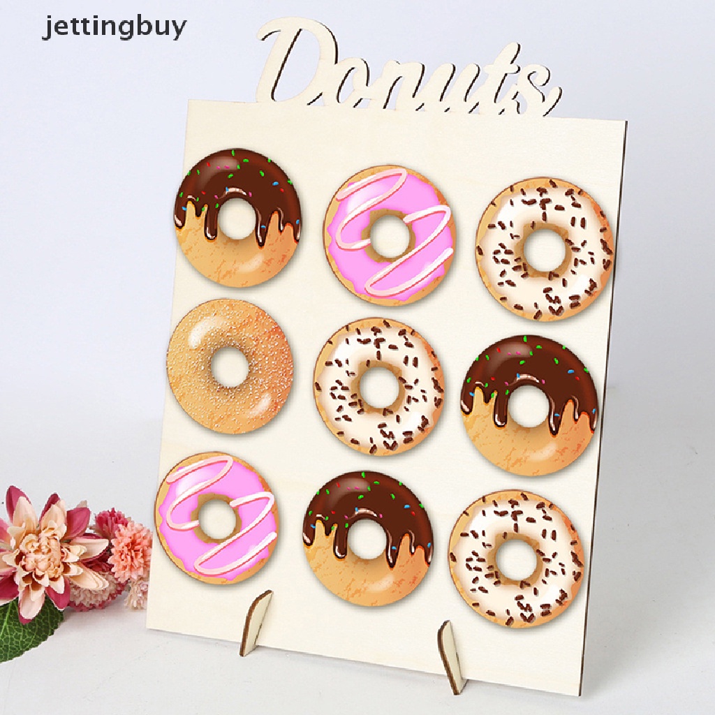 Giá Đỡ Trưng Bày Bánh Donut / Kẹo Ngọt Cho Bữa Tiệc QDD