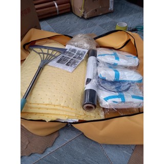 Bộ spill kit ứng cứu dầu tràn và hóa chất 30L