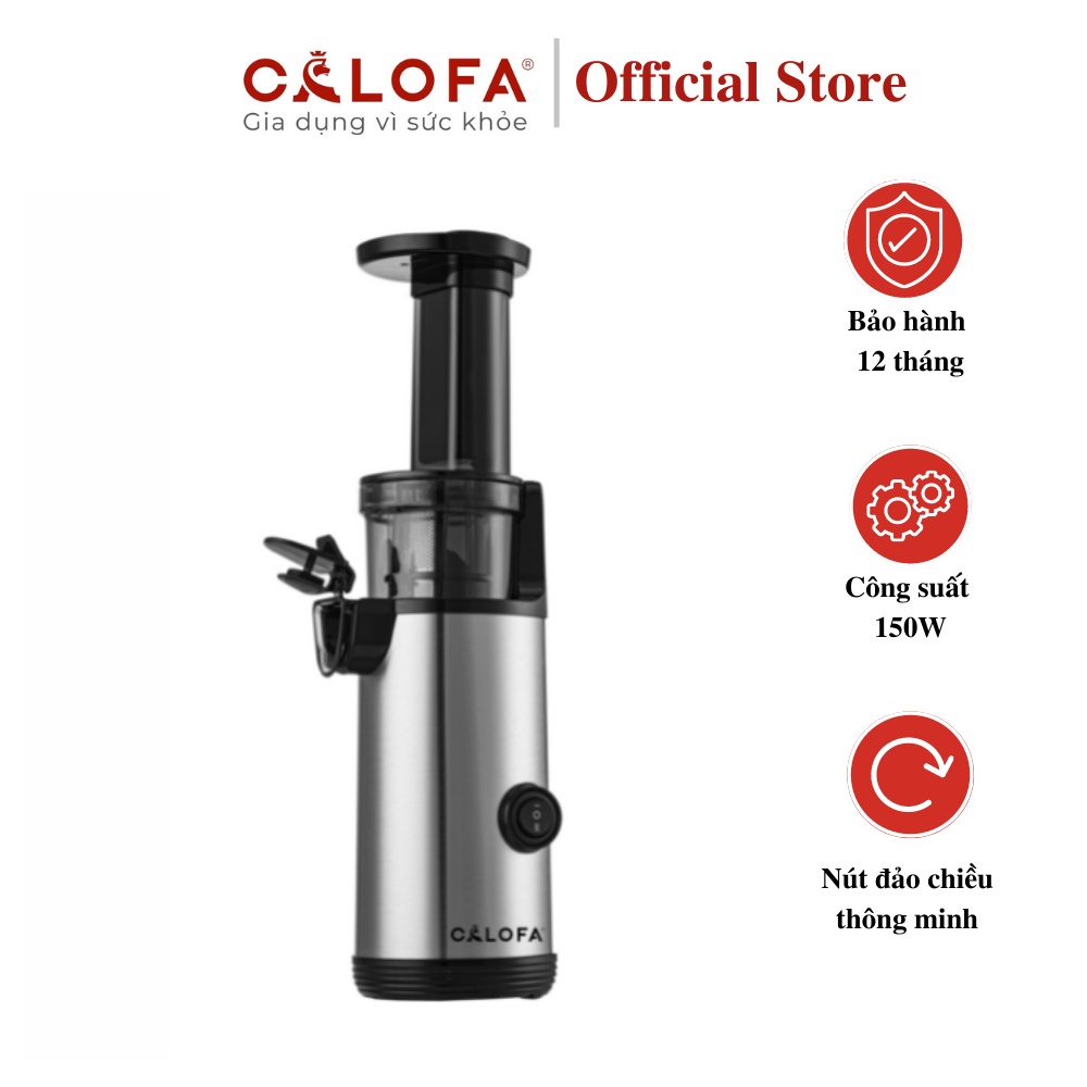 Máy ép chậm CALOFA ép kiệt các loại hoa quả hàng chính hãng Bảo Hành 12 tháng toàn quốc