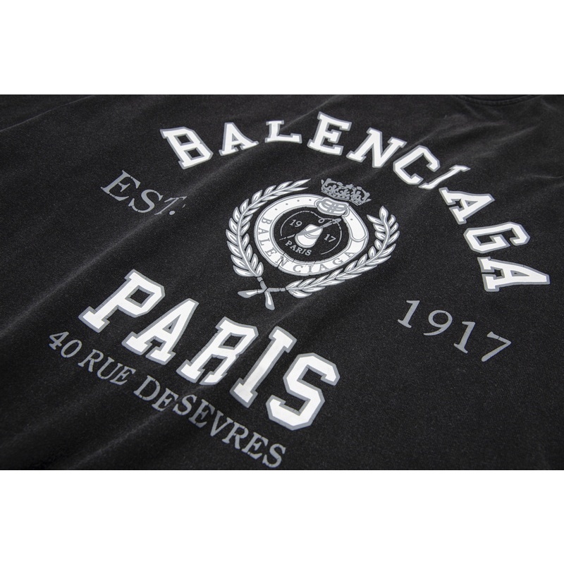 Áo Thun Tay Ngắn In Hình Vương Miện Thời Trang Chất Lượng Cao 1917