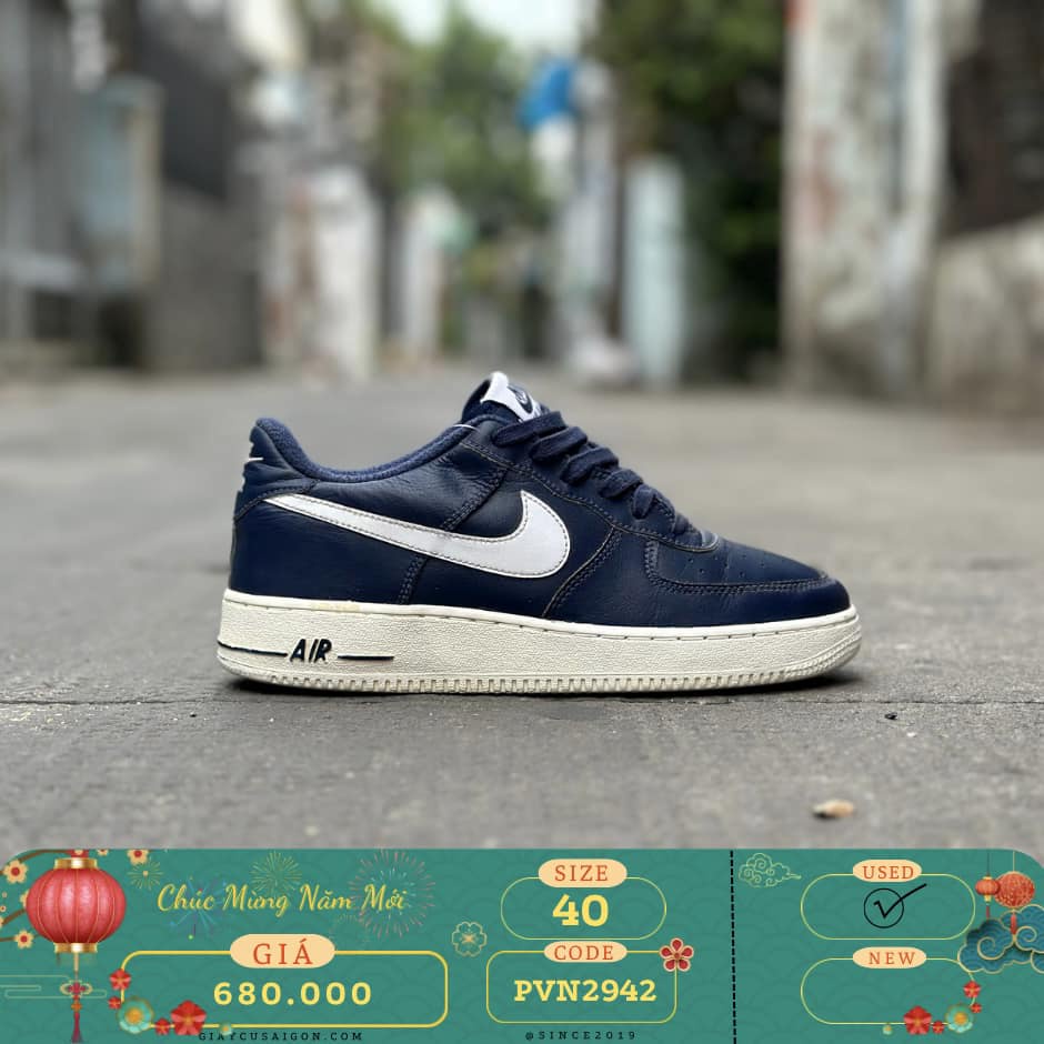 Giày 2hand Nike Air Force 1 Low Midnight Navy  - CT7724-400 - SIZE 40