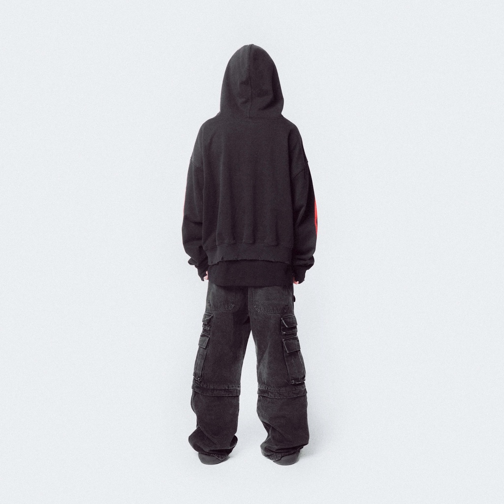 Áo hoodie - PRIVATE PARTY hoodie - veindals - Đen