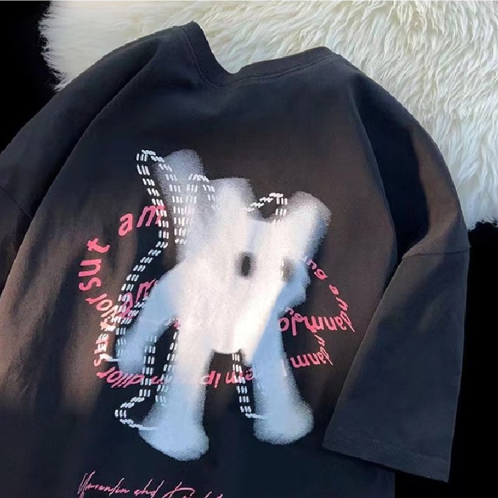 NRVP Áo Thun 100% Cotton Tay NgắN Plus Size Cho Nam Và Nữ