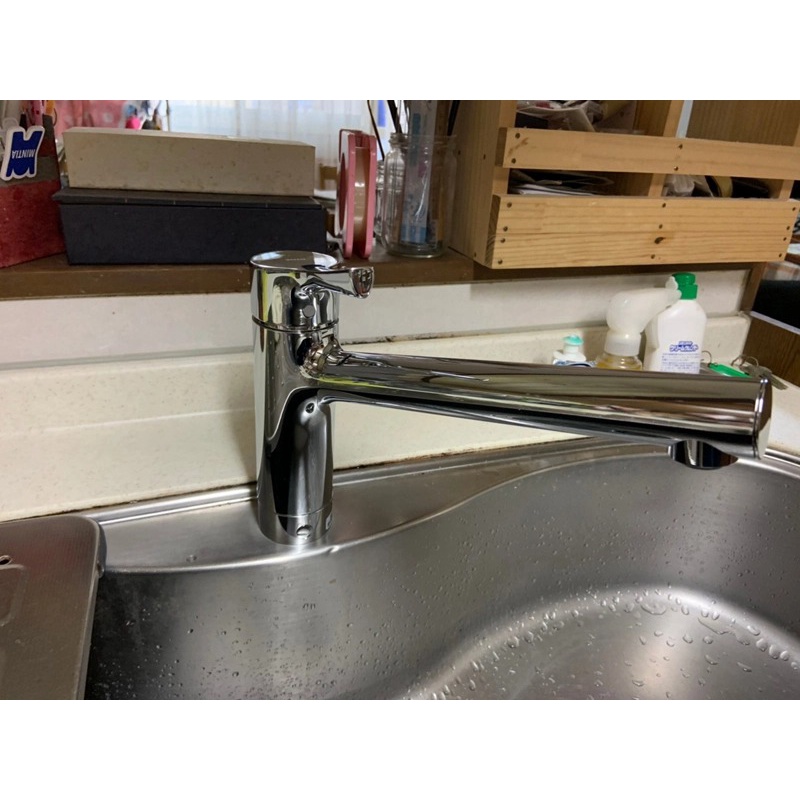 Vòi rửa chén bát Toto TKS05301J Nóng lạnh Tiết kiệm nước- Hàng nội địa Nhật - Mới 100% - Bảo hành điện tử 12 tháng