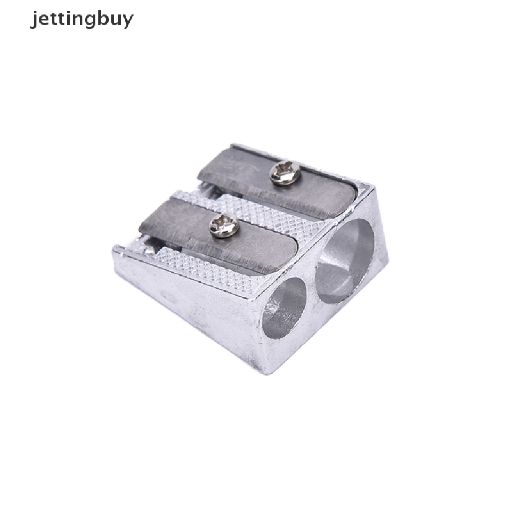 Bộ 3 Đồ Gọt Bút Chì Bằng Kim Loại Hai Lỗ Cho Văn Phòng / Trường Học