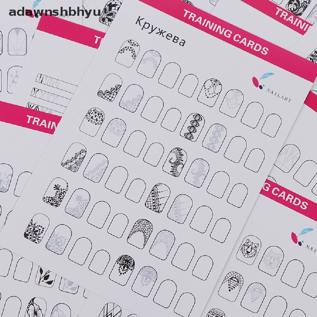 Sách Tập Vẽ Móng Tay 12 Ngăn Tiện Dụng