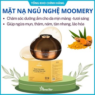 Mặt nạ ngủ nghệ nano curcumin - gel mặt nạ ngủ nghệ nano Moomery Nhã Phương - Annastar shop