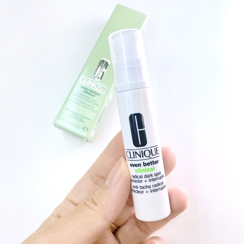 minisize 10ml - tinh chất Clinique Even Better aclinical Radical Dark Spot Corrector + Interrupter