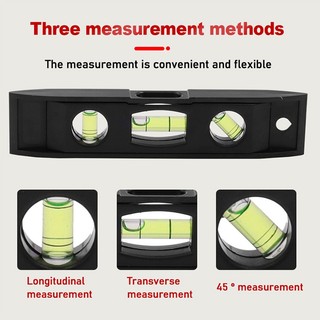 THƯỚC THỦY CÓ NAM CHÂM 15CM Có 3 BÌNH THỦY  /HTB
