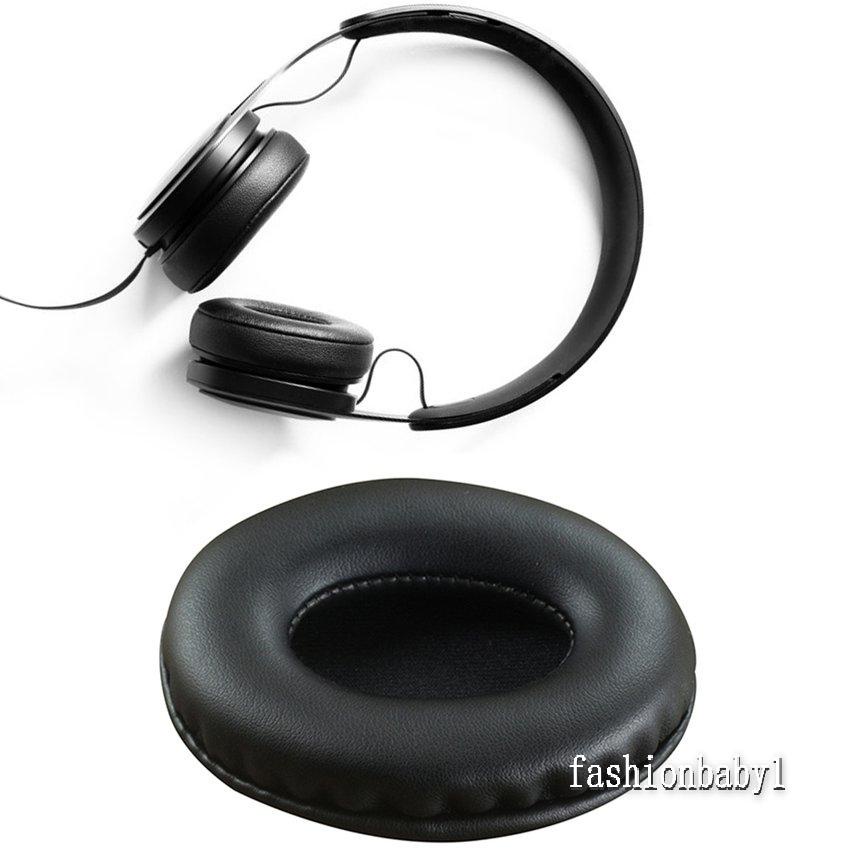 Oval Earphone Ear Cushion Headset Earmuffs Leather Headphone Covers Earpads Pads Ear Cups Replacement Cover Sponge Case